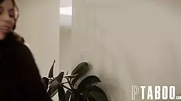 homeschooling clarke kent aria valencia with petite 18+ teen blowjob and small tits pov.