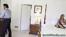 Dreadlock Stepdaughter Sucking White Stepdad In Missionary