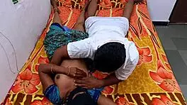 Indian hot couple gets wild with midnight romantic banging in HD