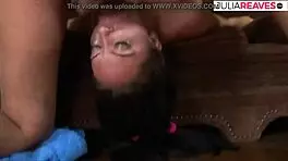 push monster cock deeper for extreme face fucking!