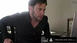 Horny Housekeeper Wants To Get Caught Masturbating By Pervert Boss