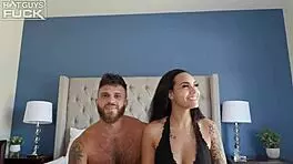 Hairy hunk Cash fucks busty dream girl Ivy with his monster cock! 😍