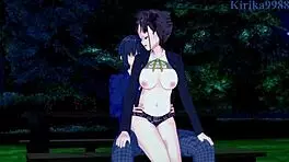 Juri and Chiyoko Having Intense Sex