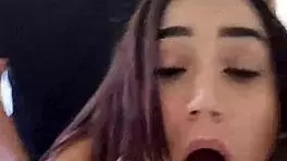 Teen Takes Huge Cock in Ass Doggy Style