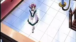 Anime Teen Experiences Toy Play in Bent Over Position