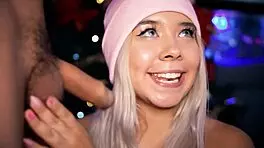 playing with my boyfriend's cock to get him hard for wild fucking 😜