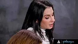 Girlsway Ember Snow Gets Naughty With Teacher Natasha Nice