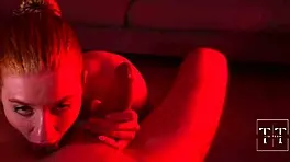 She’s wild for my dick, licking up every drop of cum after a rough face slam!