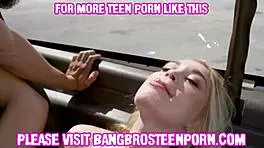 Hot Asian Teen Gets Assfucked by Two Guys in Group Anal