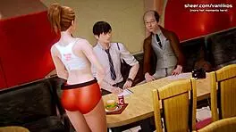 Waifu Academy Beautiful 18yo Petite 18+ Slim Teen 18+ Shows Off Her Perfect Ass and Tits at Job Interview My Sexiest Gameplay Moments Part 30