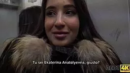 Debt4k - Russian amateur sucks for new car