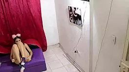 Artemisa surprises tenant with monster cock.