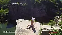 Wild Public Fucking on High Cliff