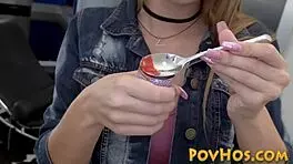 real amateur pov sucking dick.