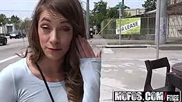 Slender Teen Cutie Kirsten Lee Spreads Her Pussy In Public Bathroom Pickup