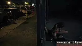 teen in glasses self-bonds for domination and tit play