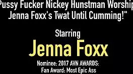 Pussy Fucker Nickey Huntsman Devours Jenna Foxx's Twat to Explosive Climax