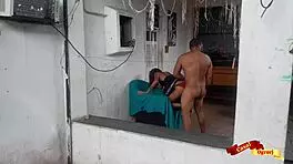 Minha enteada me faz a barba e me da o cuzinho