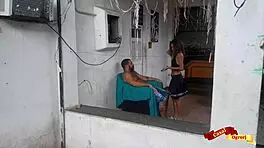 Minha enteada me faz a barba e me da o cuzinho