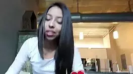 Petite Latina Teen 18+ Riding Stepbrother's Rock Hard Cock In Group Fuck