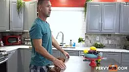 Chloe Cooper Thanks Stepdaddy Peter Fitzwell With Intense Blowjob