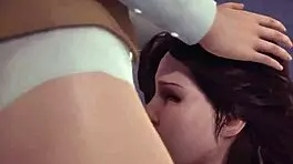 Witcher banging Yennefer in wild 3D porno game 4k 60fps