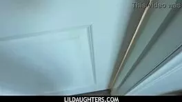 Young skinny teen 18+ stepdaughter jazmin luv gets fucked to orgasm in pov taboo scene with daddy