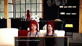 My new family 388 with teen small tits, big tits brunette, and big ass milf.