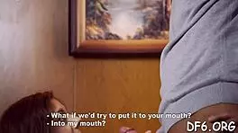 See the well-hung friend deflower his virgin girlfriend's pink pussy.