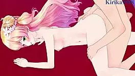 Shishiro Botan and Momo Suzu Nene Engage in Intense Sex in Hololive Vtuber Hentai