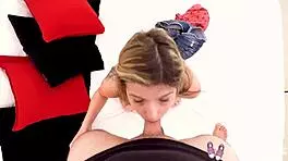 big tit teen, ride that cock in doggystyle pov, feel it tight