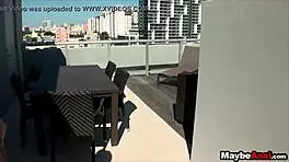 Evelyn Lacie's first anal experience