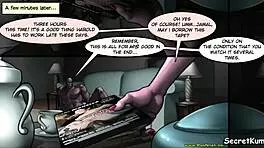 Cheating wife learns a lesson from her neighbor.