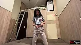 Fake Hostel: Fucked Stranger Caught Masturbating in Dorm Room