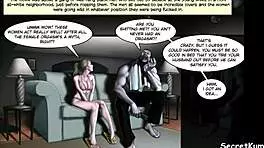 Cheating wife learns a lesson from her neighbor.