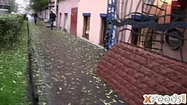 Russian agent can find a girl for fuck even on a rainy day