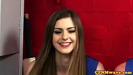 Cfnm Beauties POV Cocksucking Their Coach Teen 18+ Blowjob Sport Voyeur Group Handjob Close-Up Long Hair Cute