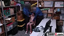 amateur gets drilled in garage for theft