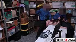 amateur gets drilled in garage for theft