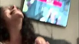 Exotic brunette teen angel gostosa craves cum daily, fucking in reality with small tits and petite body in brazilian cumshot sex.