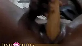 low quality vid but that ebony pussy fucking is hot