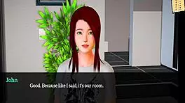 In my new family, the teen girl explores erotic 3D adventures