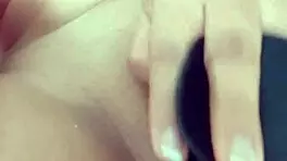 Latina teen sends silly masturbation clip via WhatsApp