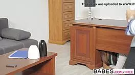 babes office obsession shaking down below starring alexis brill and bruce venture clip