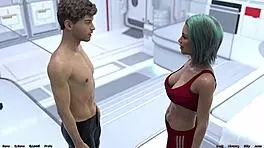 femdom mistress in space owes me kisses