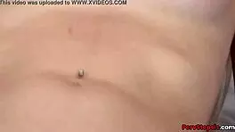 Blonde stepsister fucked hard by big dick brother!