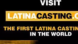 latina casting - adorable small 18+ tits teen 18+ gets her tight pussy smashed in garage