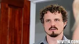 Blake blossom and lilly bell make taboo wishes come true with robby echo