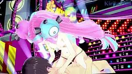 Nemona says, Let's have intense sex with Nemo and Iono Nanjamo in Pokemon hentai.