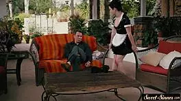 Innocent Maid Gets Pounded By Her Boss